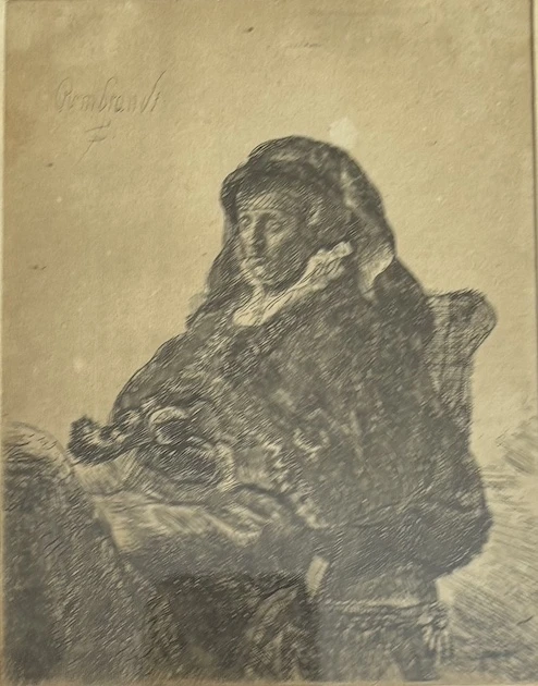 Rembrandt Mutter obj :: Kunsthandel zur grünen Säule